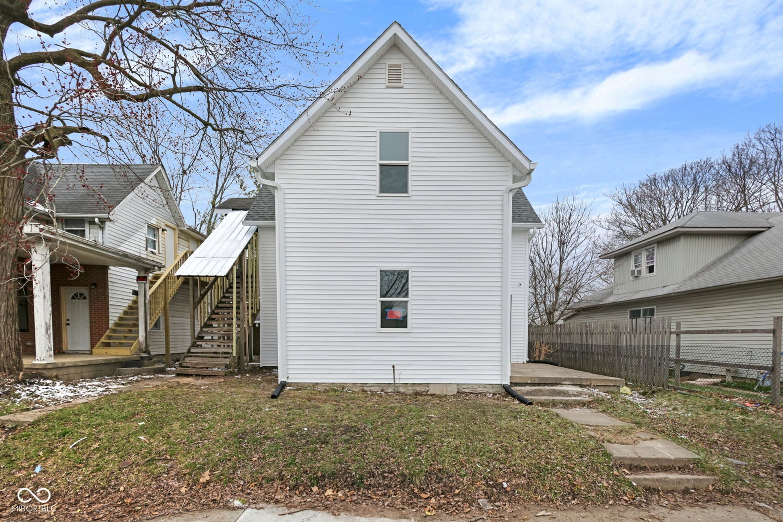 Backyard at 2209 Noble Street, Anderson, IN