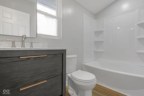Bathroom at 2209 Noble Street, Anderson, IN