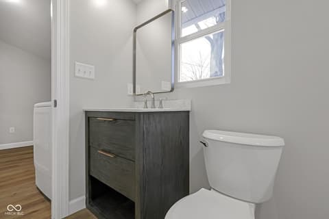Bathroom at 2209 Noble Street, Anderson, IN