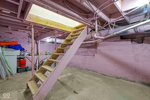 Basement at 2209 Noble Street, Anderson, IN