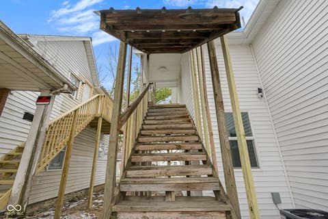 Stairs — 2209 Noble Street, Anderson, IN