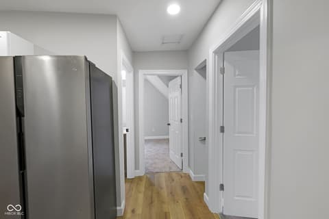 Hallway at 2209 Noble Street, Anderson, IN