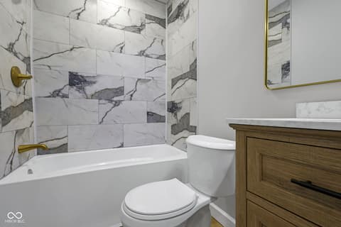 Bathroom at 2209 Noble Street, Anderson, IN