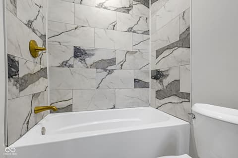 Bathroom at 2209 Noble Street, Anderson, IN