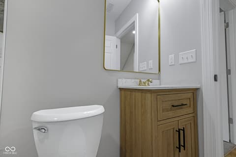 Bathroom at 2209 Noble Street, Anderson, IN