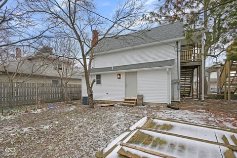 Backyard at 2209 Noble Street, Anderson, IN