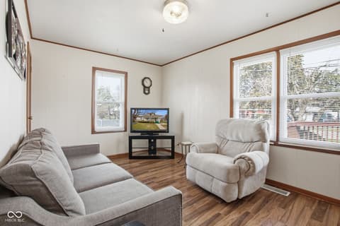 Family room at 702 S Fuller Drive, Indianapolis, IN
