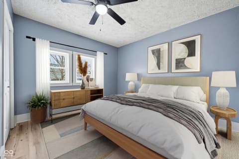 Bedroom at 404 E Thompson Street, Winchester, IN