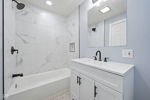 Bathroom at 404 E Thompson Street, Winchester, IN