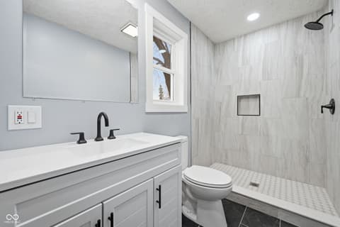 Bathroom at 404 E Thompson Street, Winchester, IN
