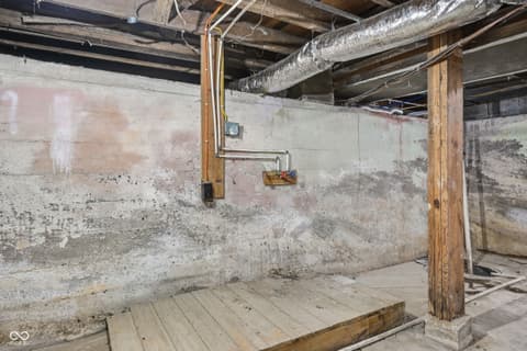 Basement at 404 E Thompson Street, Winchester, IN
