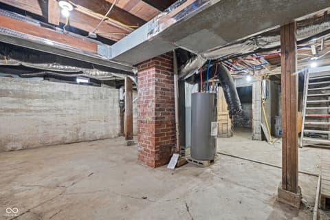 Basement at 404 E Thompson Street, Winchester, IN