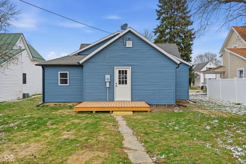 Backyard at 404 E Thompson Street, Winchester, IN