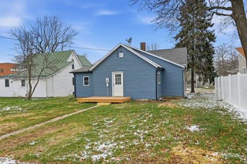 Backyard at 404 E Thompson Street, Winchester, IN