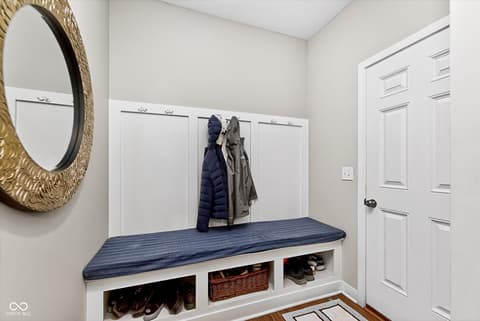 Laundry room at 9940 Delmore Drive, Fishers, IN