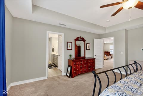 Bedroom at 9940 Delmore Drive, Fishers, IN