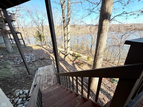 Outdoor living area at 2072 E Waters Edge Drive, Bloomington, IN