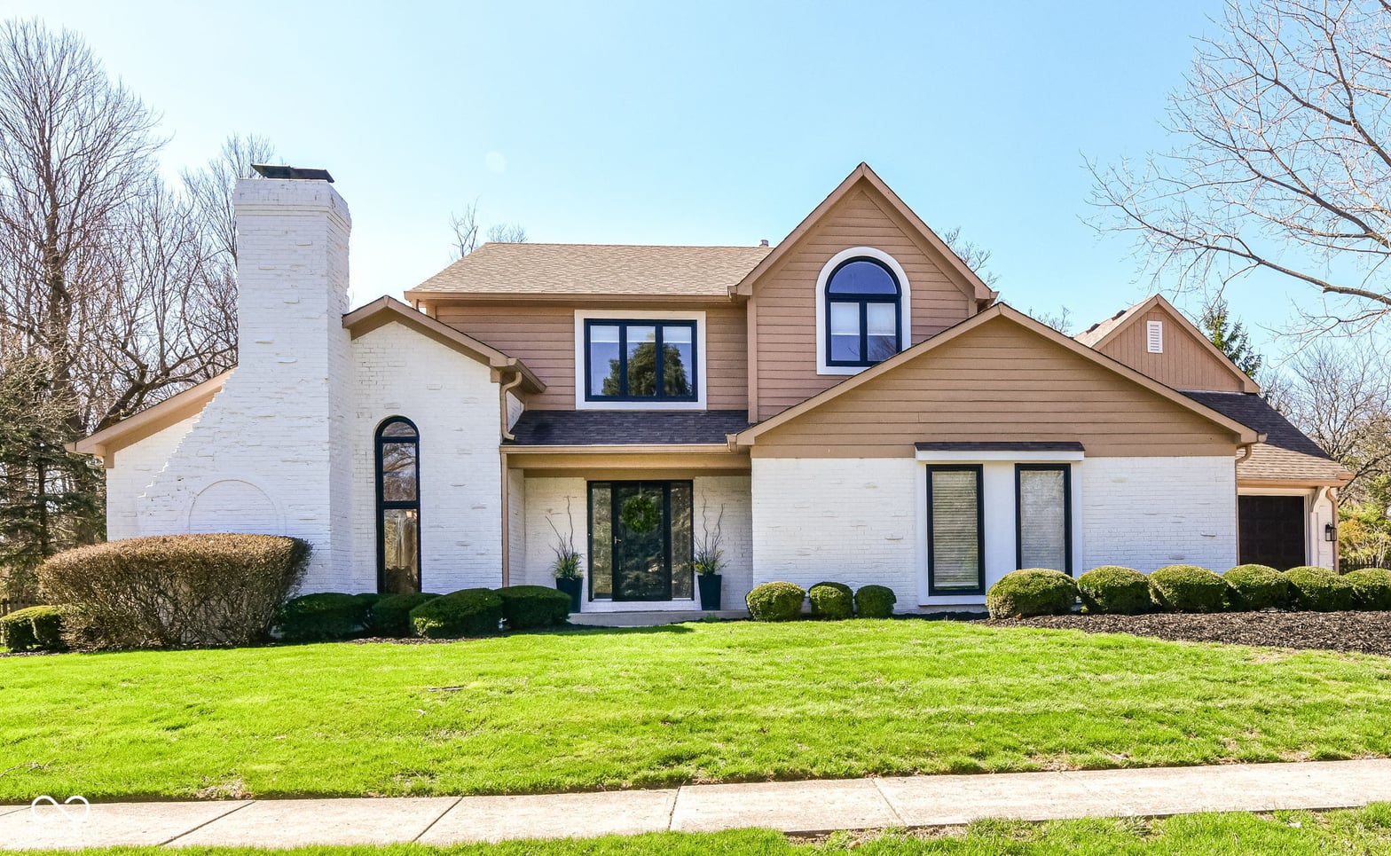 Front exterior at 8046 N Halyard Way, Indianapolis, IN