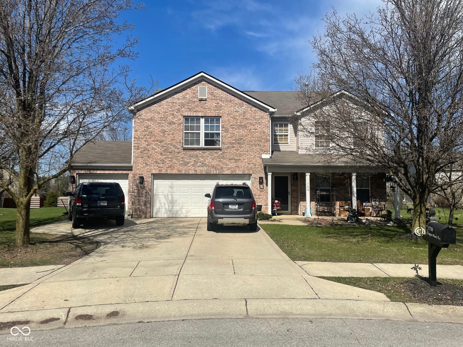 Front exterior at 11780 Copper Mines Way, Fishers, IN