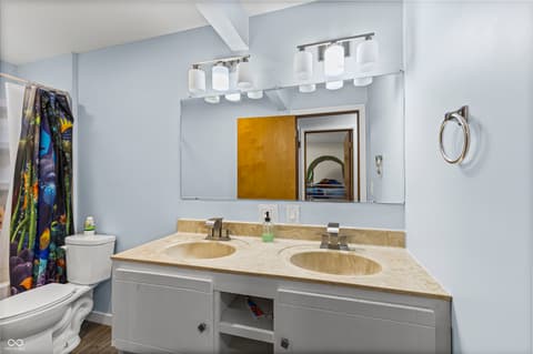 Bathroom at 3012 E 6th Street, Anderson, IN