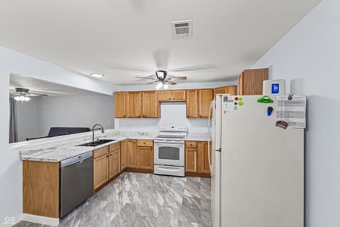 Kitchen at 3012 E 6th Street, Anderson, IN