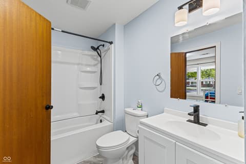 Bathroom at 3012 E 6th Street, Anderson, IN