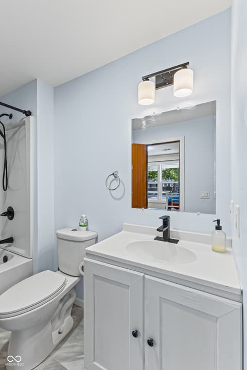 Bathroom at 3012 E 6th Street, Anderson, IN