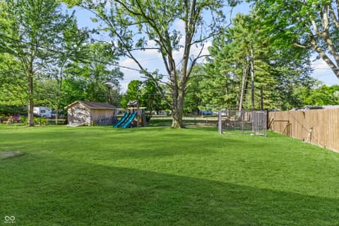 Yard at 3012 E 6th Street, Anderson, IN