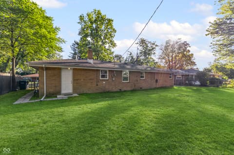 Backyard at 3012 E 6th Street, Anderson, IN