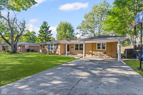 Front exterior at 3012 E 6th Street, Anderson, IN