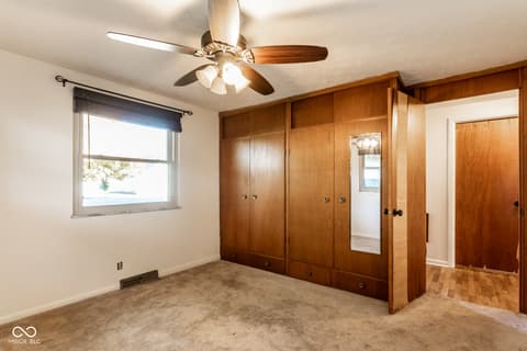 Primary bedroom at 1929 E Us HWY 40, Clayton, IN