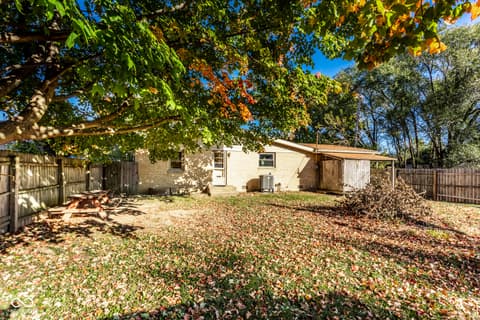 Backyard at 1929 E Us HWY 40, Clayton, IN