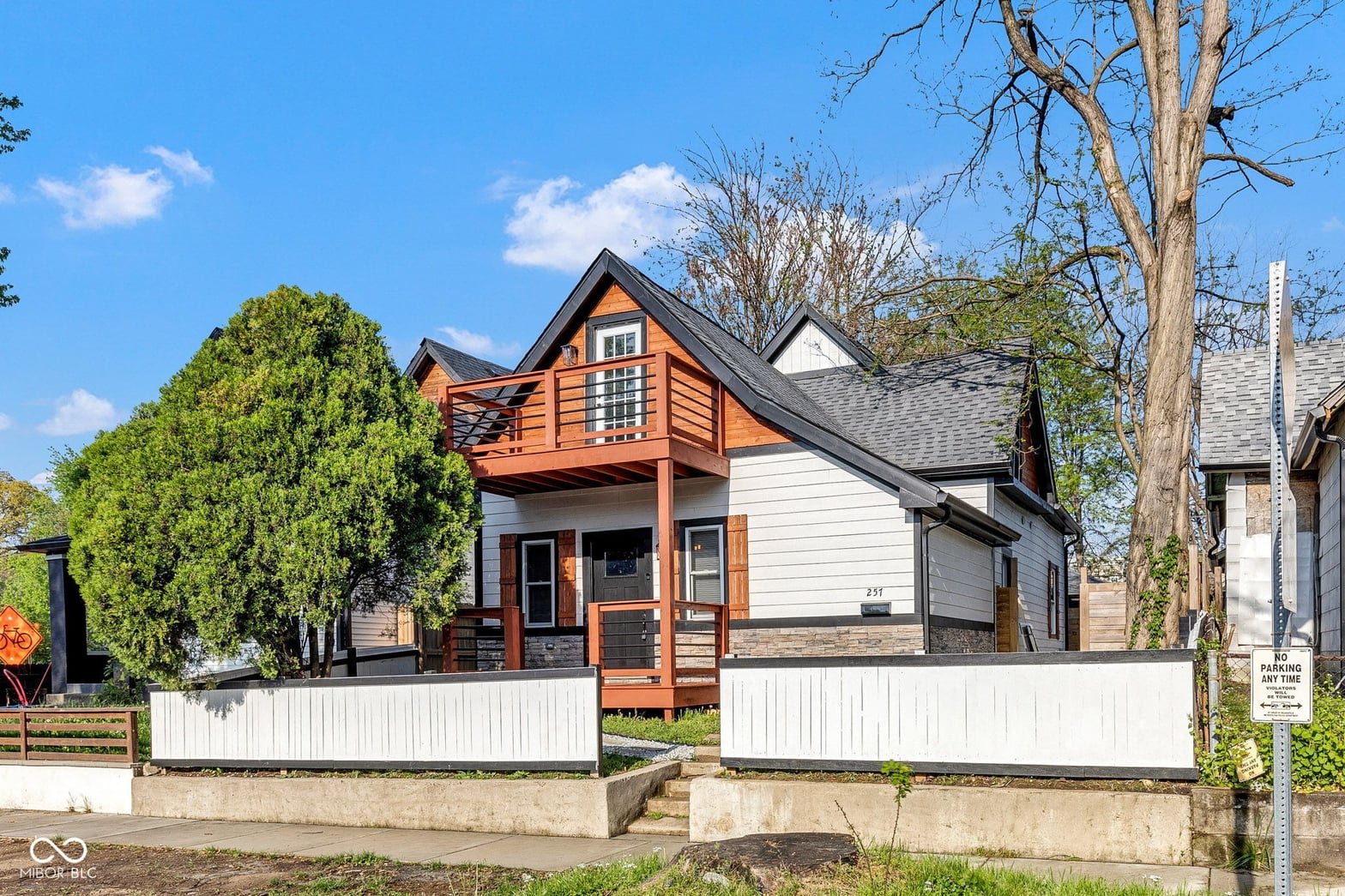 Front exterior at 257 N Tacoma Avenue, Indianapolis, IN