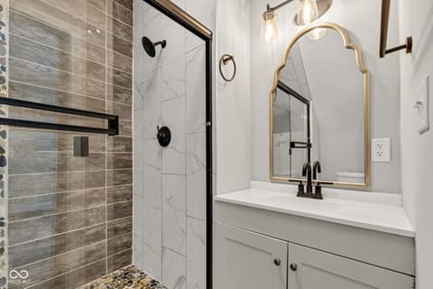 Bathroom at 257 N Tacoma Avenue, Indianapolis, IN