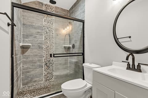 Bathroom at 257 N Tacoma Avenue, Indianapolis, IN