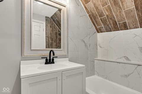 Bathroom at 257 N Tacoma Avenue, Indianapolis, IN