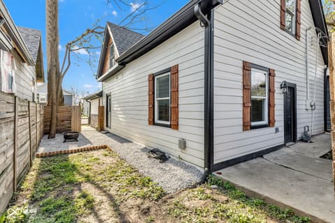 Side exterior at 257 N Tacoma Avenue, Indianapolis, IN
