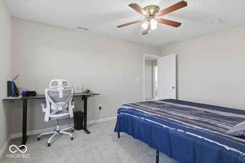 Bedroom at 1276 Sanderling Drive, Greenwood, IN