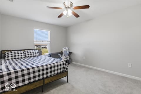 Bedroom at 1276 Sanderling Drive, Greenwood, IN
