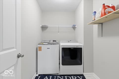 Laundry room at 1276 Sanderling Drive, Greenwood, IN
