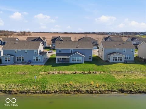 Aerial view at 1276 Sanderling Drive, Greenwood, IN