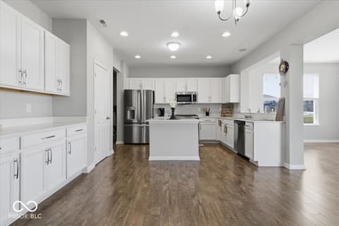 Kitchen at 1276 Sanderling Drive, Greenwood, IN