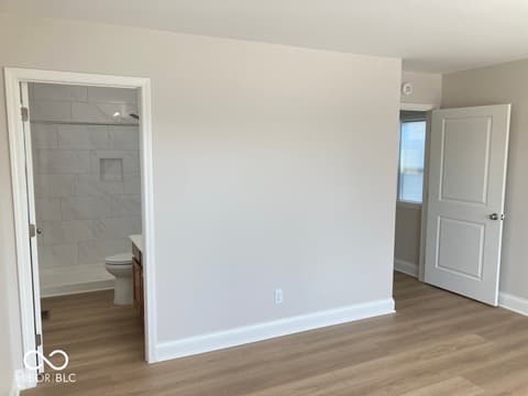 Primary bedroom at 116 E Pennsylvania Street, Shelbyville, IN
