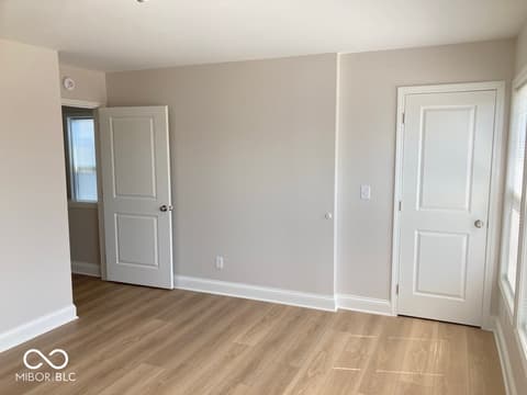 Primary bedroom at 116 E Pennsylvania Street, Shelbyville, IN