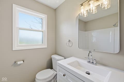 Bathroom at 2193 W 100 N, Greenfield, IN