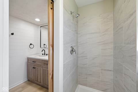 Bathroom at 2193 W 100 N, Greenfield, IN