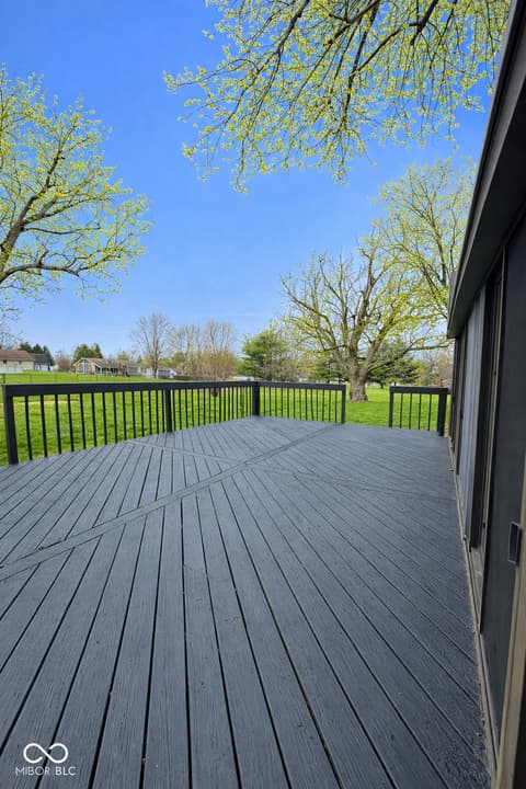 Outdoor living area at 2193 W 100 N, Greenfield, IN