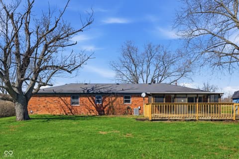 Backyard at 2193 W 100 N, Greenfield, IN