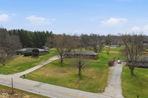 Aerial view at 2193 W 100 N, Greenfield, IN