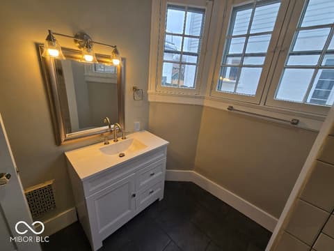 Bathroom at 3848 Washington Boulevard, Indianapolis, IN